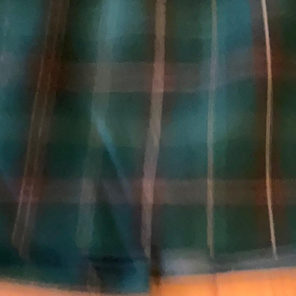 Vintage Charter Club Hunter Green Tartan Plaid Wool Skirt 16 - Picture 10 of 11
